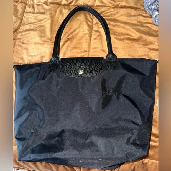Longchamp Black Tote Bag - Picture 1 of 6